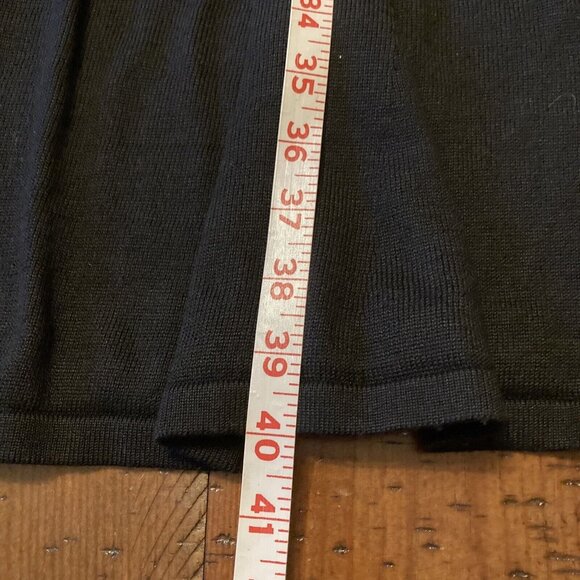Worthington Black Knit Dress Size Large NWT - Picture 7 of 8